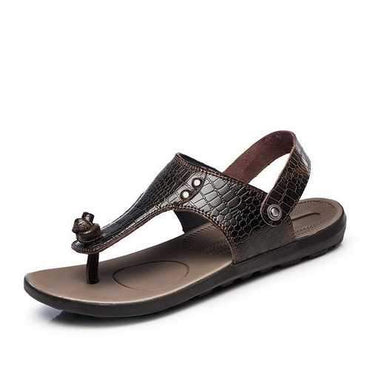 Men Genuine Leather Sandals