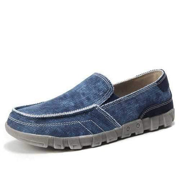 Large Size Men Canvas Soft Loafers