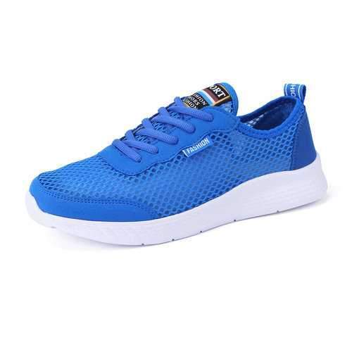 Men Mesh Fabric Casual Walking Shoes