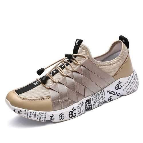 Men Bungee Closure Running Sneakers