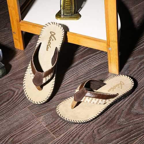 Men Clip Toe Soft Sole Beach Water