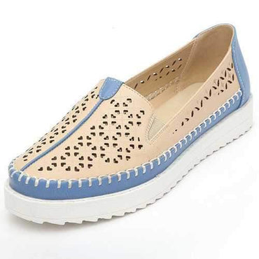 Breathable Stitching Lazy Flat Loafers