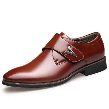 Men Hook Loop Formal Dress Shoes