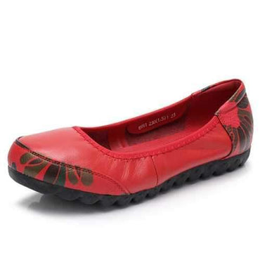 Pattern Soft Vintage Casual Loafers