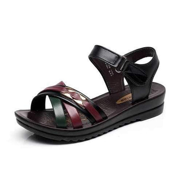 Metal Soft Flat Casual Sandals