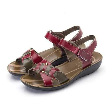 Large Size Leather Soft Comfy Sandals