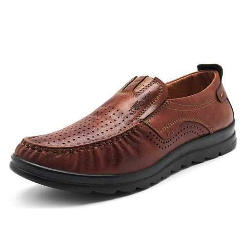 Men Breathable Slip On Casual Shoes