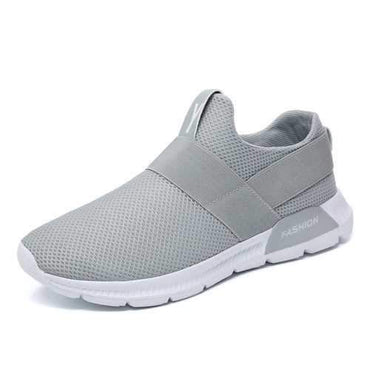 Men Mesh Elastic Slip On Running Sneakers