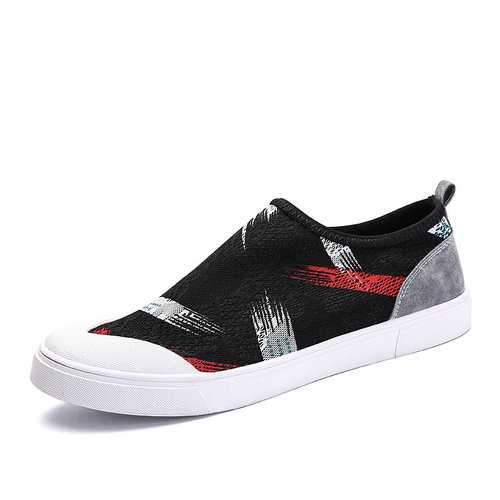 Men BreathableFabric Casual Sneakers