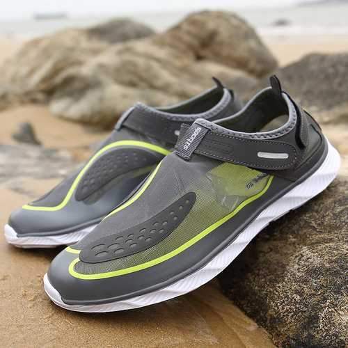 Men Mesh Soft Hole Sole Upstream Shoes