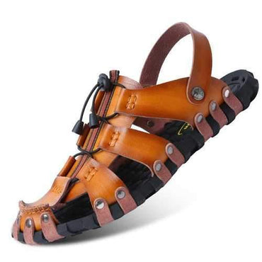 Men Handmade No Glue Gladiator Sandals