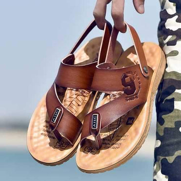 Men Clip Toe Beach Casual Sandals