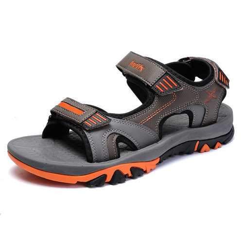 Men Slip Resistant Hook Loop Sandals