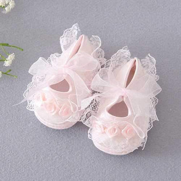 Flower Princess Style Baby Shoes For 0-24M