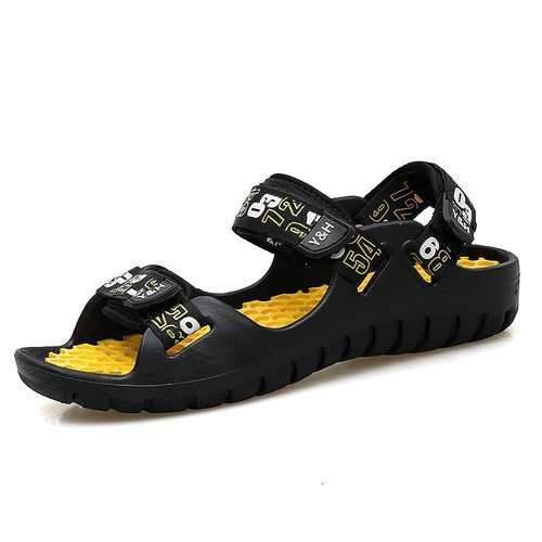 Men Webbing Comfortable Sole Casual Beach Sandals