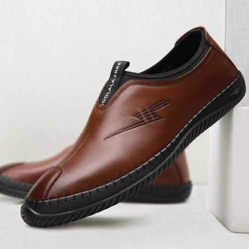 Men Genuine Leather Casual Shoes