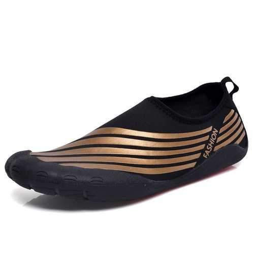 Men Fabric Snorkeling Diving Water Shoes