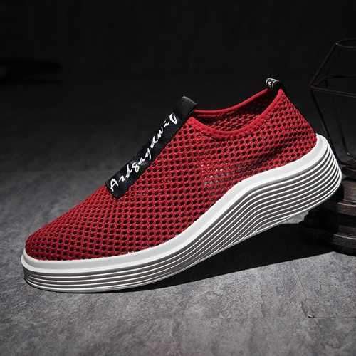 Men Mesh Breathable Sports Casual Sneakers