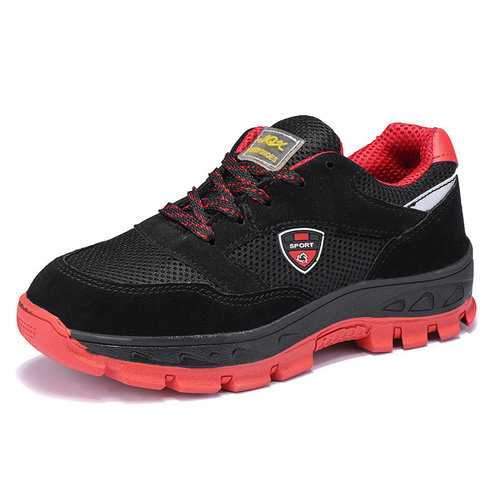 Men Steel Toe Anti Smashing Safety Shoes