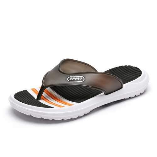 Men Clip Toe Soft Beach Garden Slippers