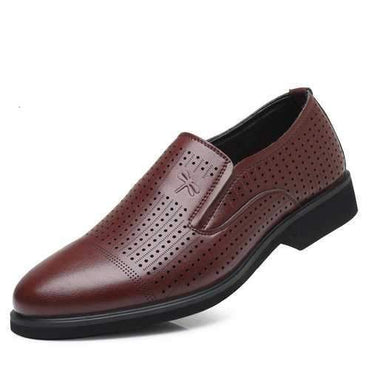 Men Leather Formal Dress Shoes