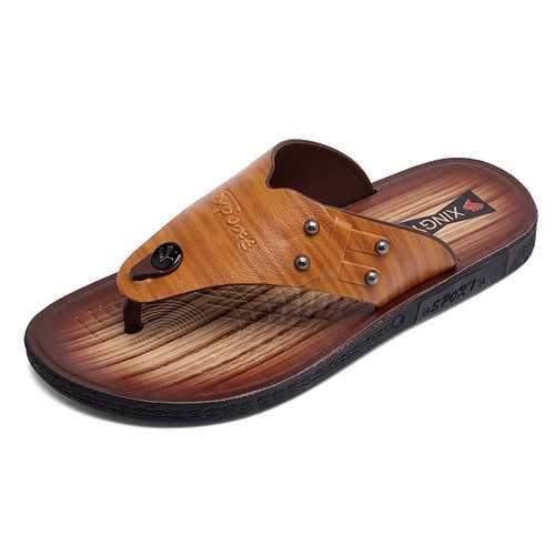 Men Clip Toe Soft Beach Water Sandals