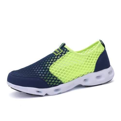 Men Honeycomb Mesh Fabric Water Shoes