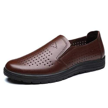 Men Hollow Out Slip On Casual Shoes