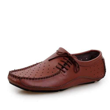 Men Hollow Out Breathable Soft Shoes