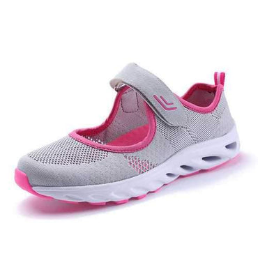 Hollow Mesh Hook Loop Trainers