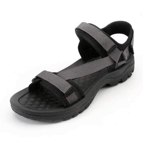 Men Canvas Hook Loop Super Soft Sandals