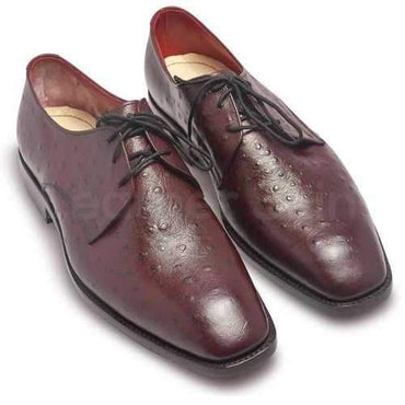 Men Red Leather Shoes