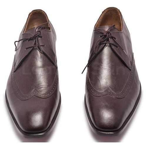 Men Brown Leather Shoes