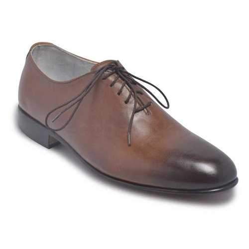 Men Brown Leather Shoes