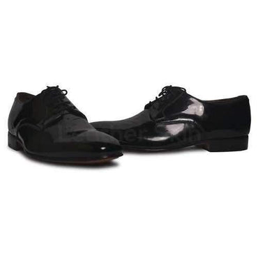 Men Black Leather Shoes